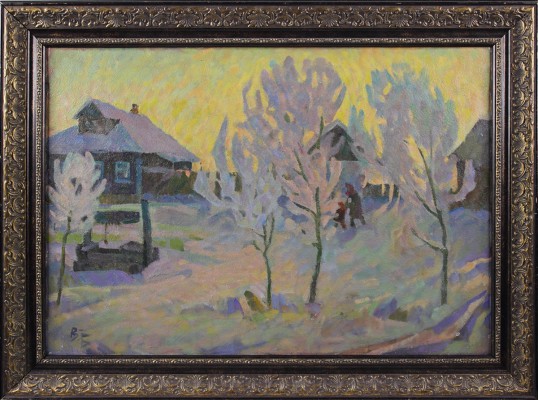 Большаков Виктор Александрович. Морозное утро 